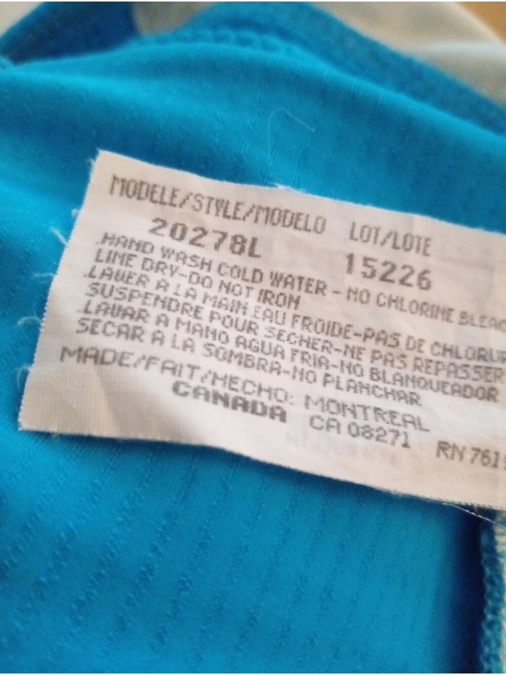 Baltex Maillot One Piece Swimsuit Vintage 10 Long - Picture 4 of 7
